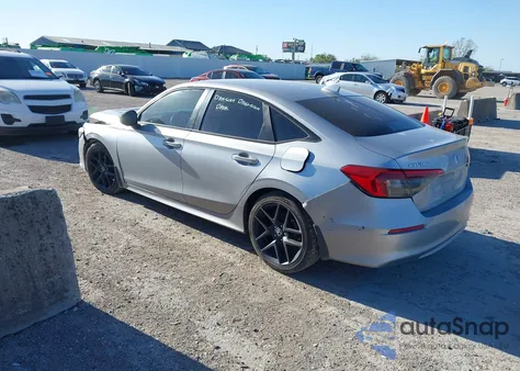 2022 Honda Civic Sport z USA, uszkodzony, nr VIN 2HGFE2F54NH502489